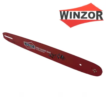 Шина для бензопилы 45 GOODLUCK (18") 4закл. 72 зв., толщ. 1.5, 325 шаг ( WINZOR ) PRO SERIA КРАСНАЯ