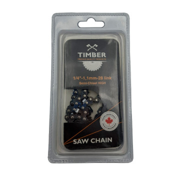 Цепок для сучкоріза 4" 28зв. Timber товщ. 1.1 крок 1/4