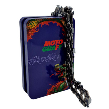Цепь 57 зв. супер зуб MOTOGRAFF METAL BOX
