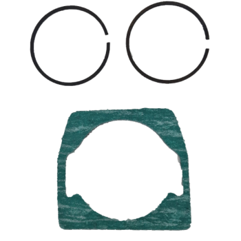 Кольца на поршень 43мм + прокладка цилиндр ( к-кт) для бензопилы GL 45 ( NOKER)