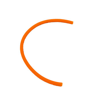 Шланг паливний Orange силікон для бензокоси
